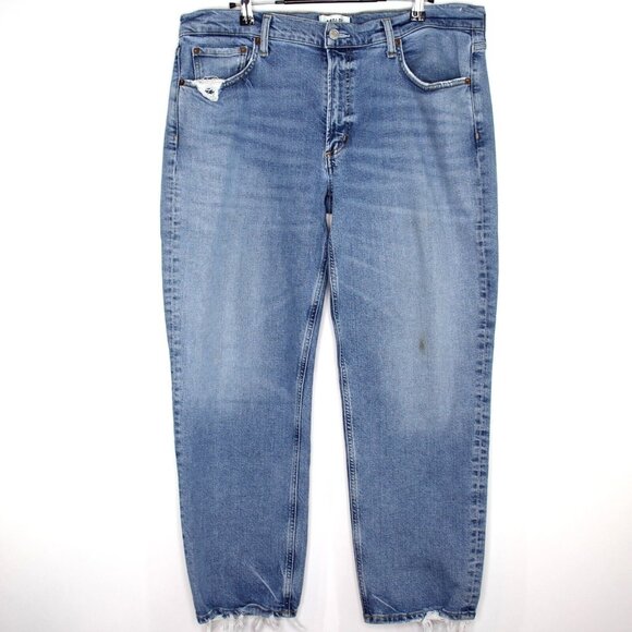 Agolde Womens 36 x 27 Kye Mid Rise Straight Crop Jeans G1377 - Picture 1 of 8